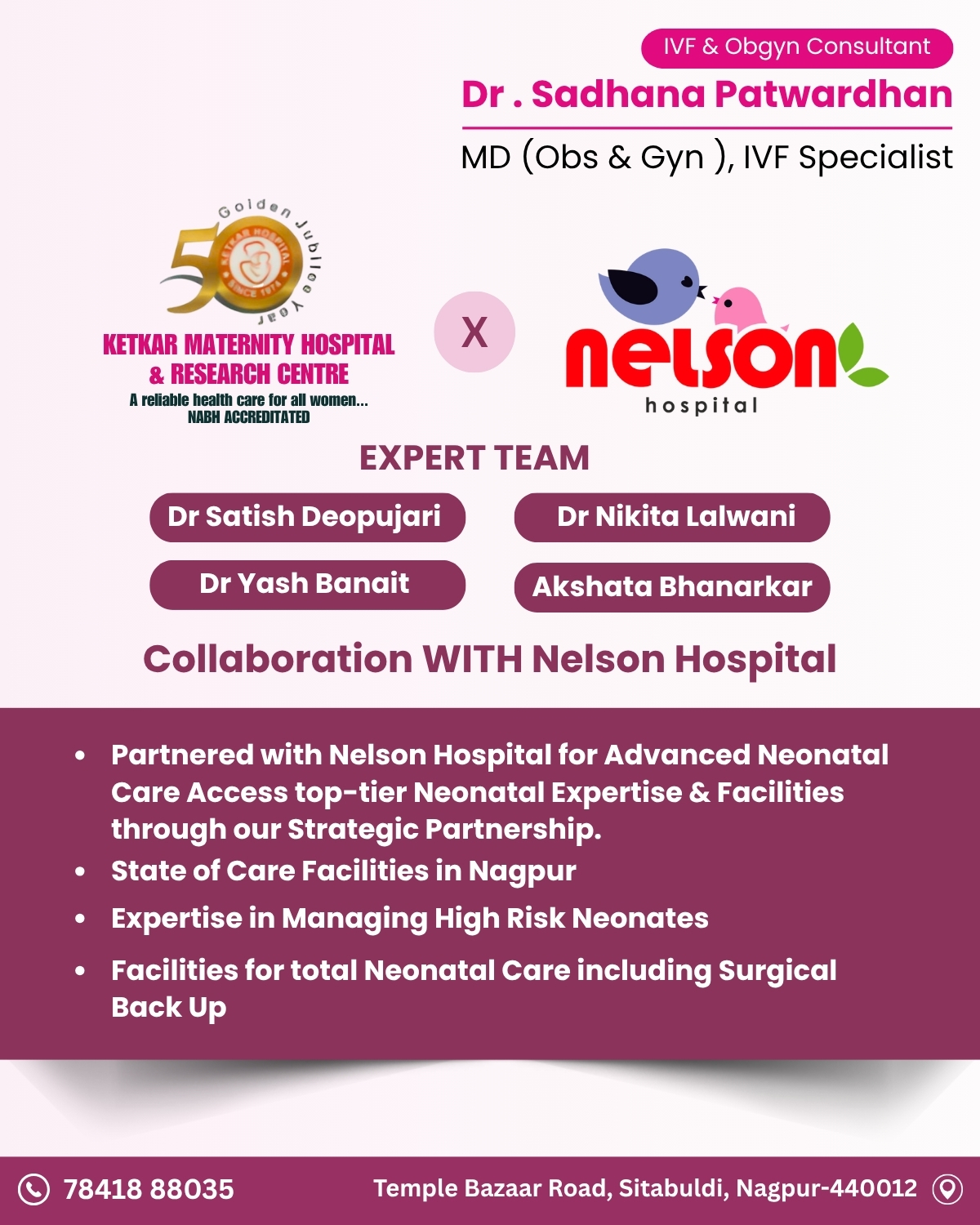 Neonatal Intensive Care Unit in Nagpur
